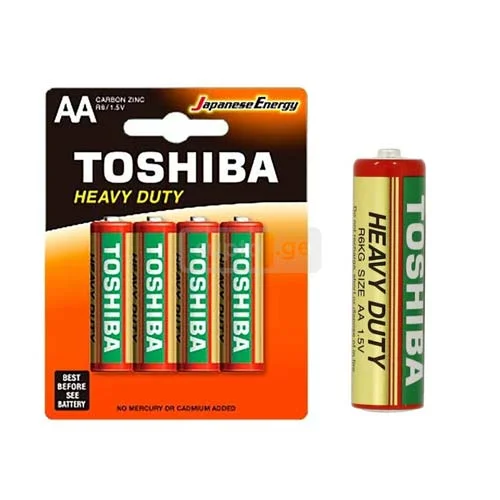 TOSHIBA-AA ზომის ელემენტი 1*40ც